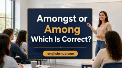 Amongst or Among