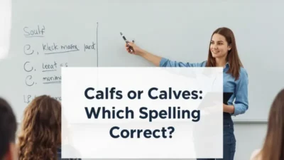 Calfs or Calves