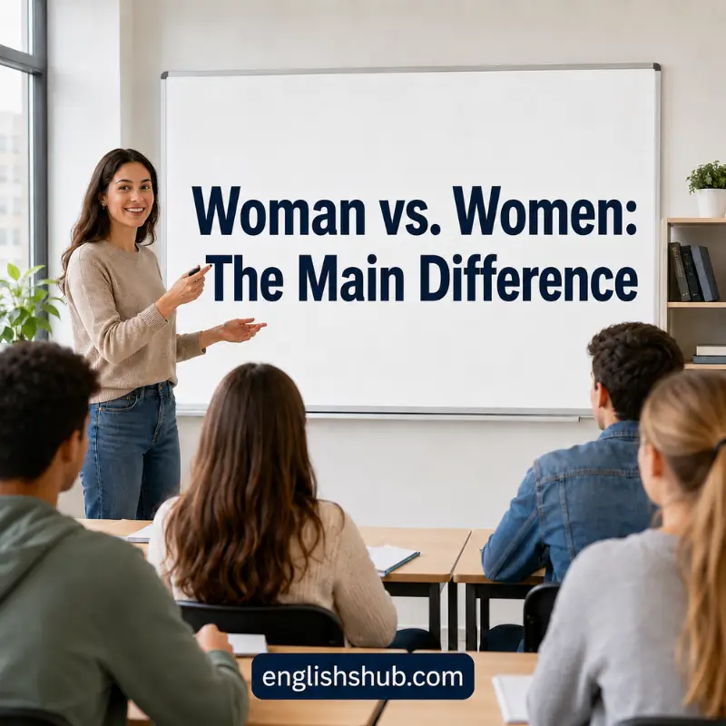 Woman vs. Women: The Main Difference