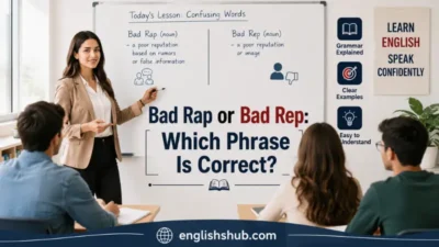Bad Rap or Bad Rep