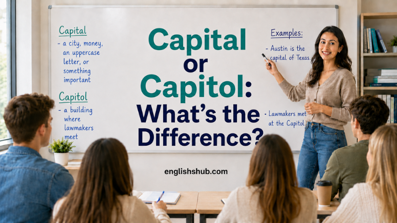 Capital or Capitol
