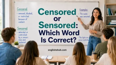 Censored or Sensored