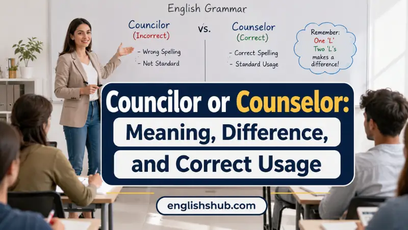 Councilor or Counselor