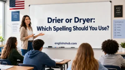 Drier or Dryer