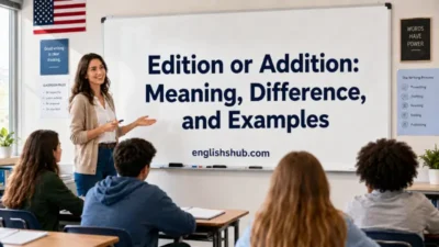 Edition or Addition