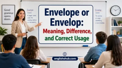 Envelope or Envelop