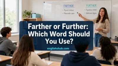 Farther or Further