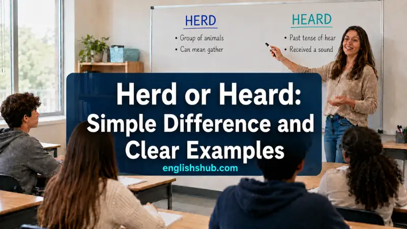 Herd or Heard