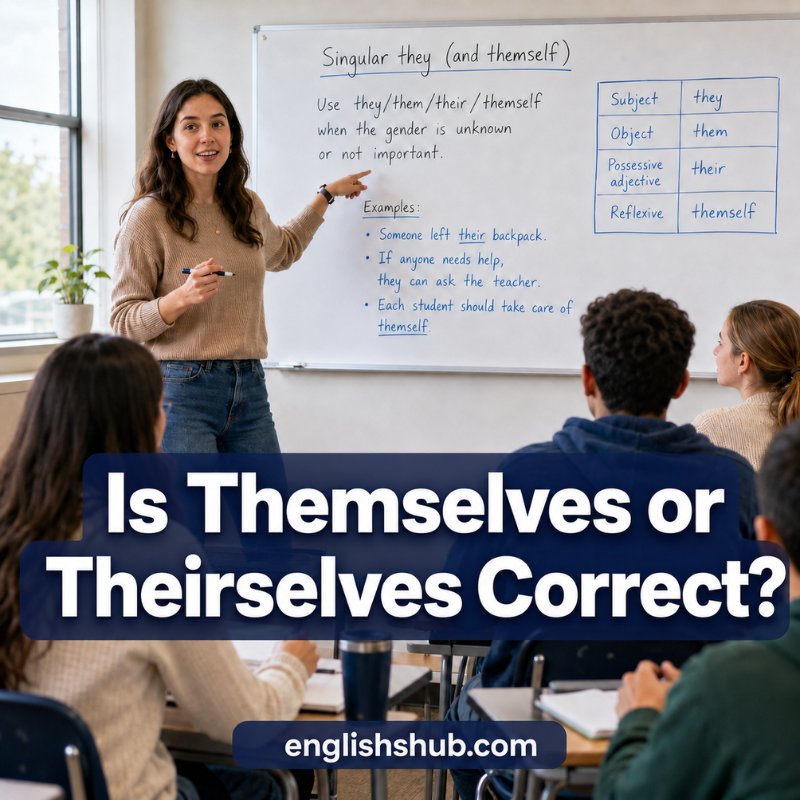 Is Themselves or Theirselves Correct?