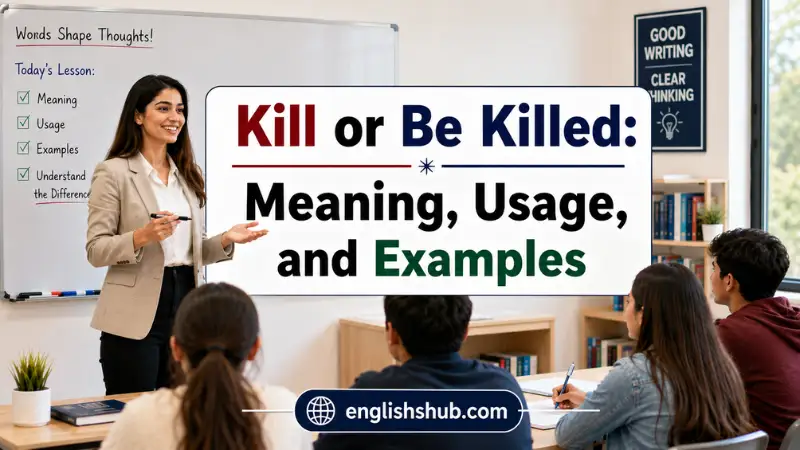 Kill or Be Killed
