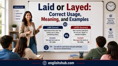 Laid or Layed
