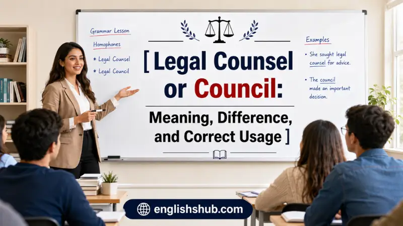 Legal Counsel or Council
