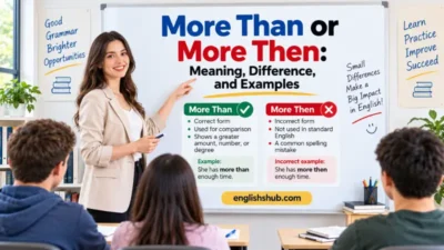 More Than or More Then