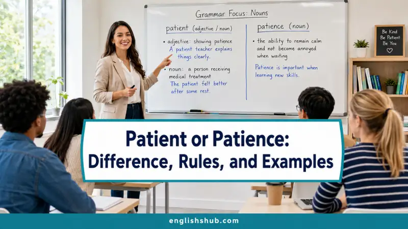 Patient or Patience