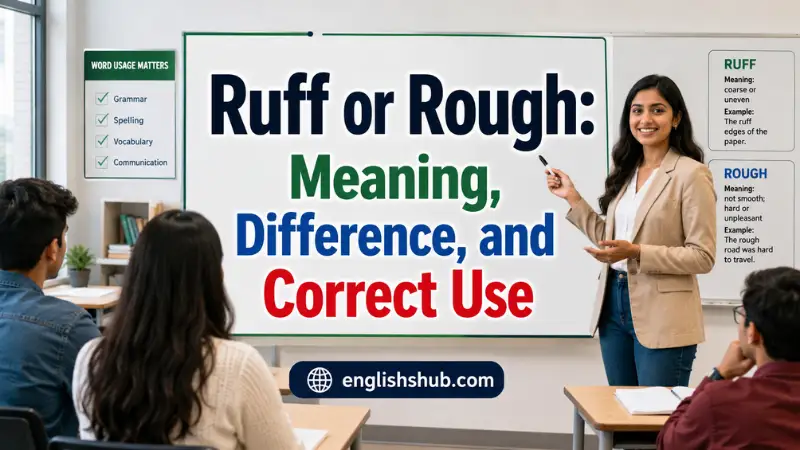 Ruff or Rough