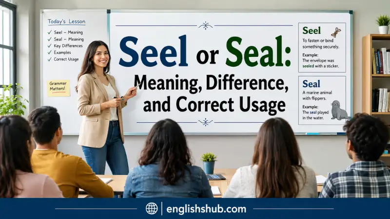 Seel or Seal