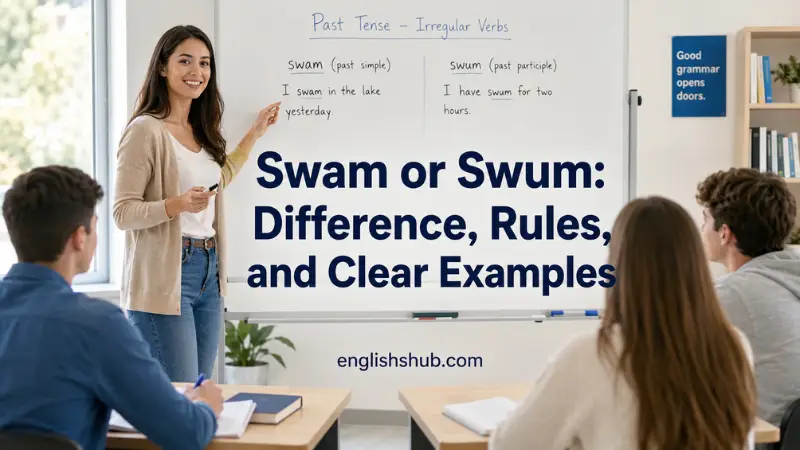 Swam or Swum