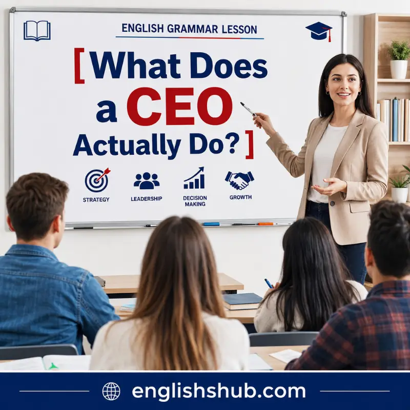 What Does a CEO Actually Do?