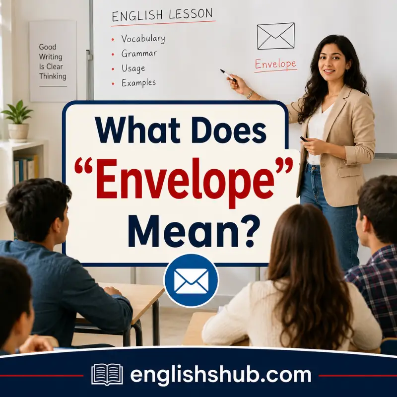 What Does “Envelope” Mean?