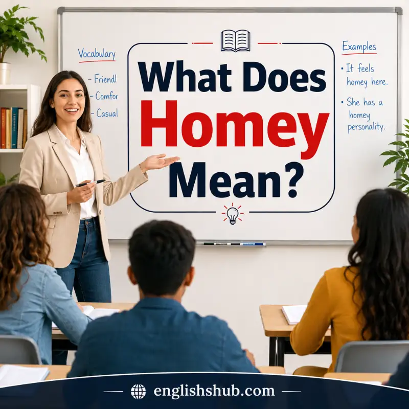 What Does Homey Mean?