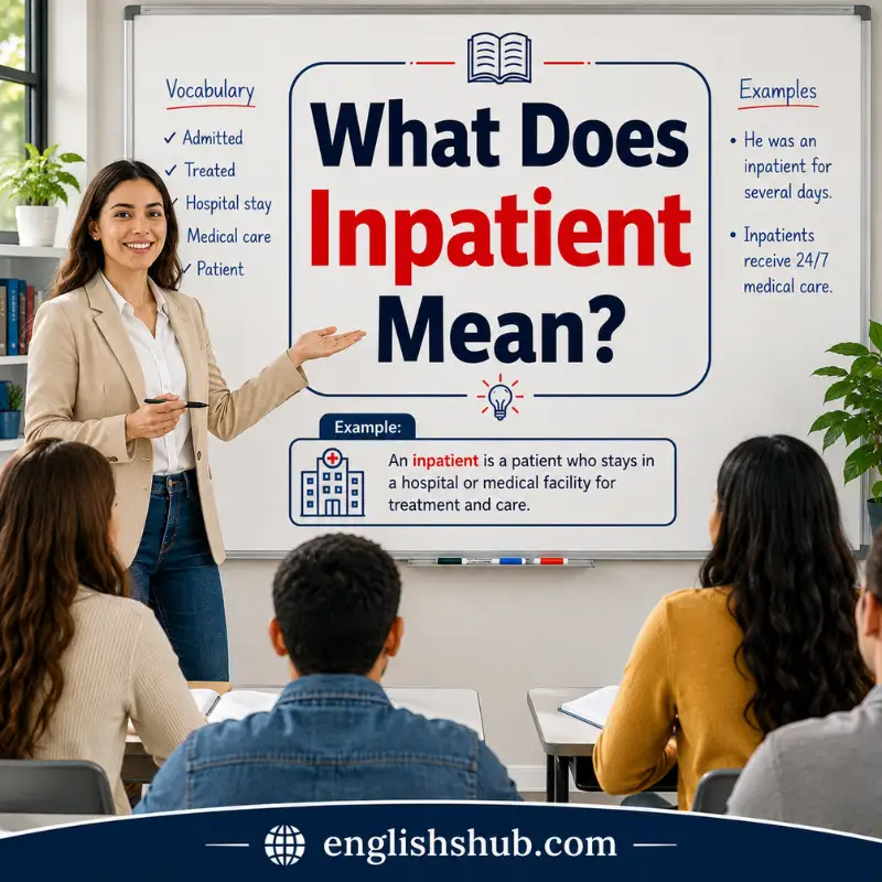 What Does Inpatient Mean?