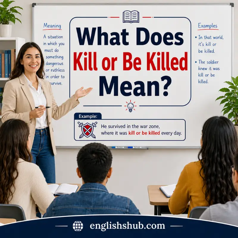 What Does Kill or Be Killed Mean?