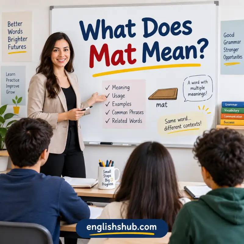 What Does Mat Mean?