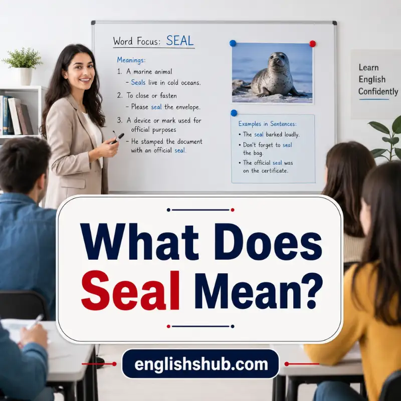 What Does Seal Mean?