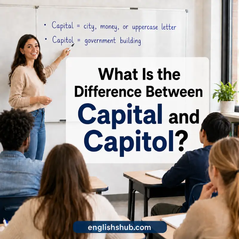 What Is the Difference Between Capital and Capitol?
