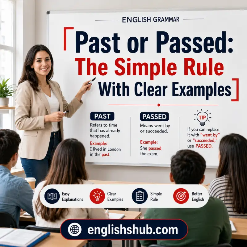 What Is the Difference Between Past and Passed?