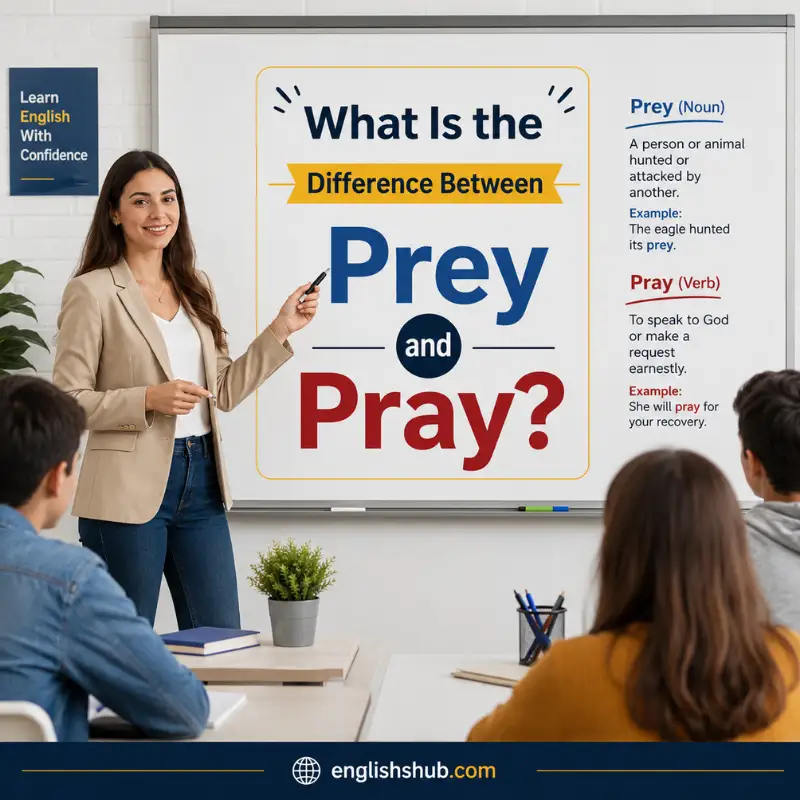 What Is the Difference Between Prey and Pray?