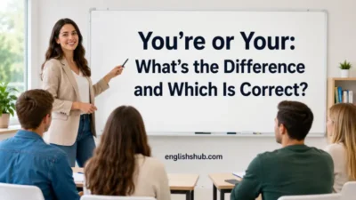 You’re or Your