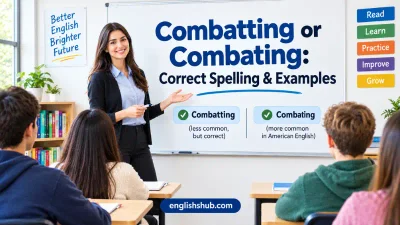 combatting or combating