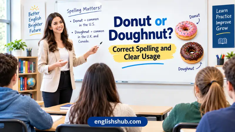 Donut or Doughnut