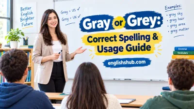 Gray or Grey