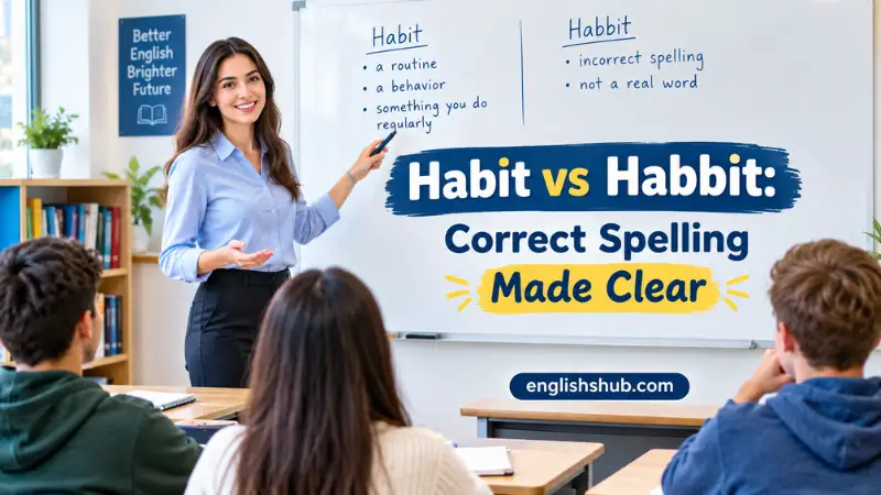Habit vs Habbit