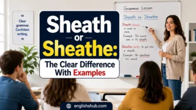 Sheath or Sheathe