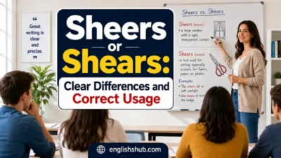 Sheers or Shears