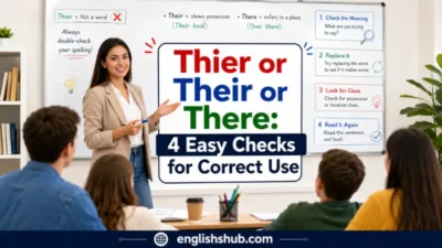Thier or Their or There