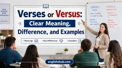 Verses or Versus