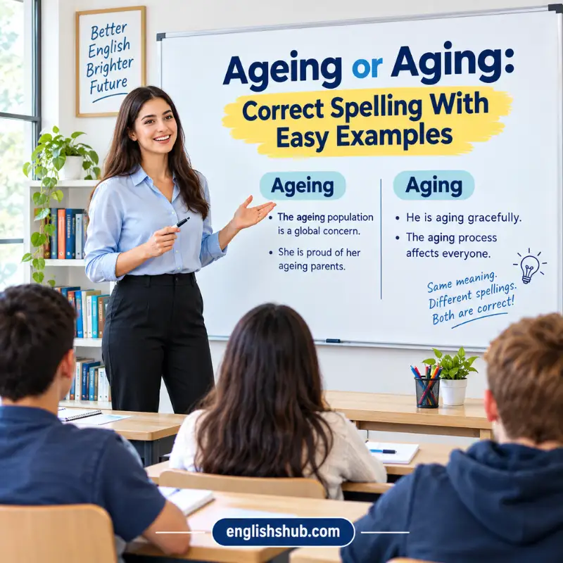 What Is the Difference Between Ageing and Aging?