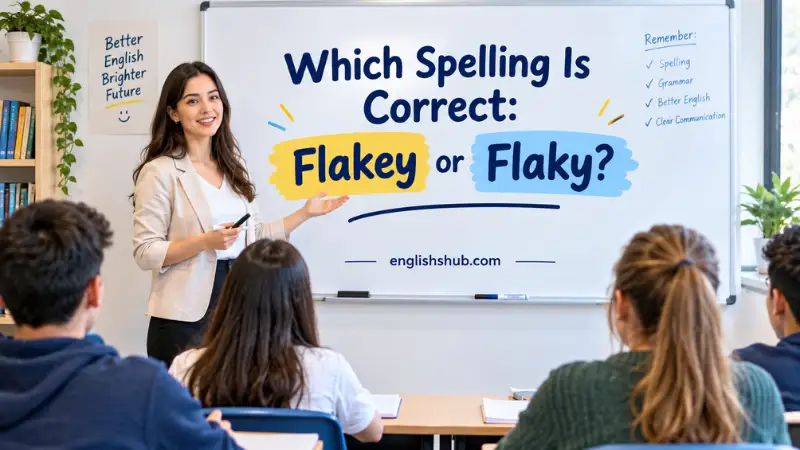 Which Spelling Is Correct: Flakey or Flaky?