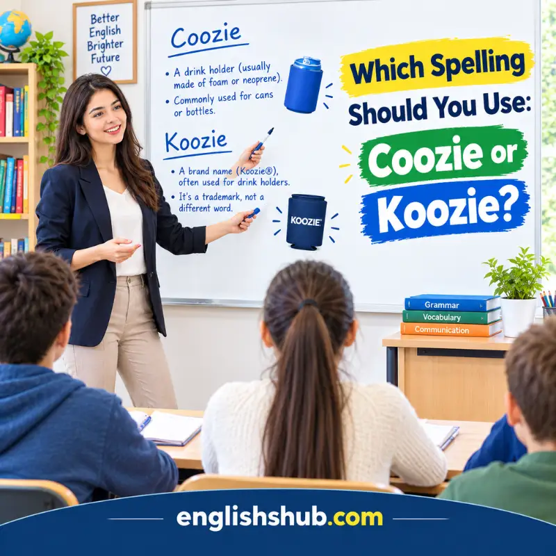 Which Spelling Should You Use: Coozie or Koozie?