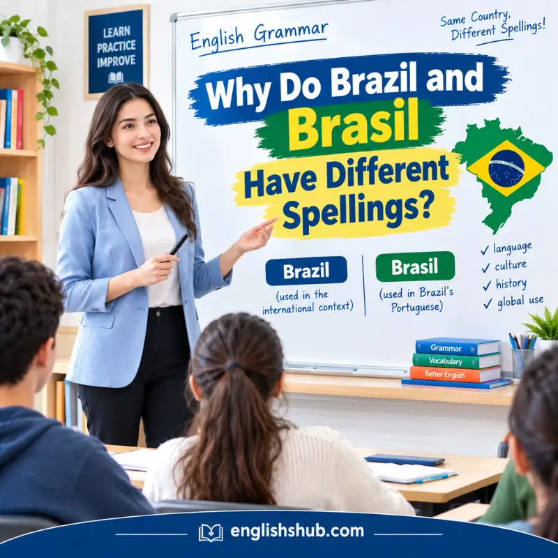 Why Do Brazil and Brasil Have Different Spellings?